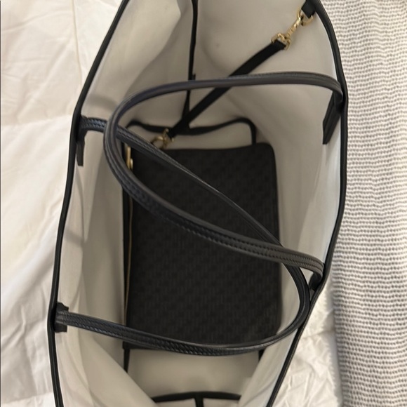 Anine Bing Charcoal Patterned Tote - Picture 7 of 13